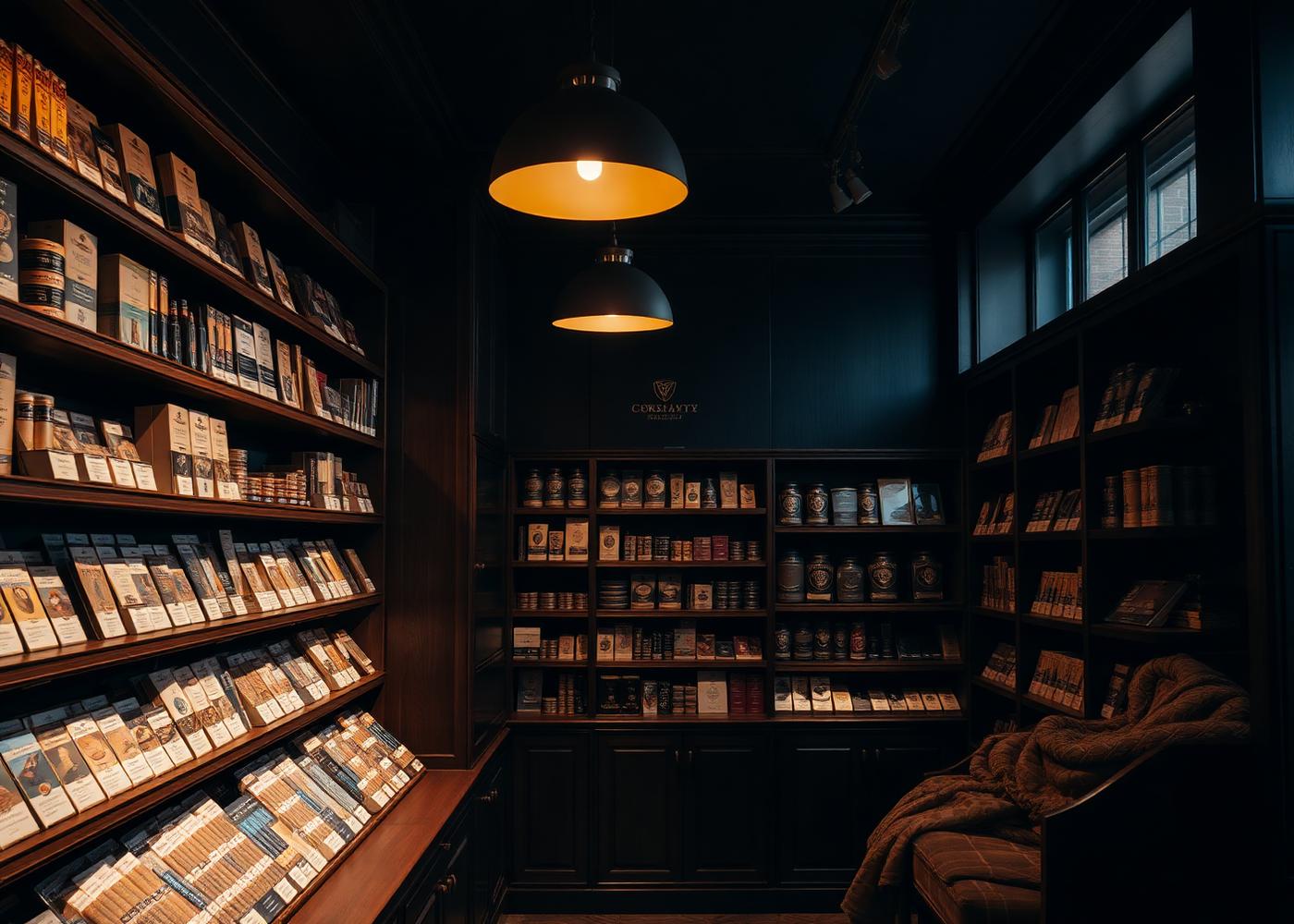 Fero Tobacco Shop iç mekan